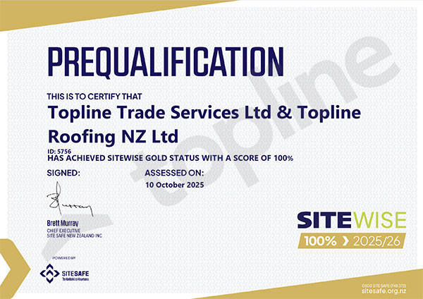 Sitewise Gold Topline